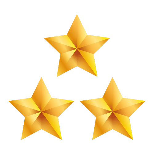 3 Stars