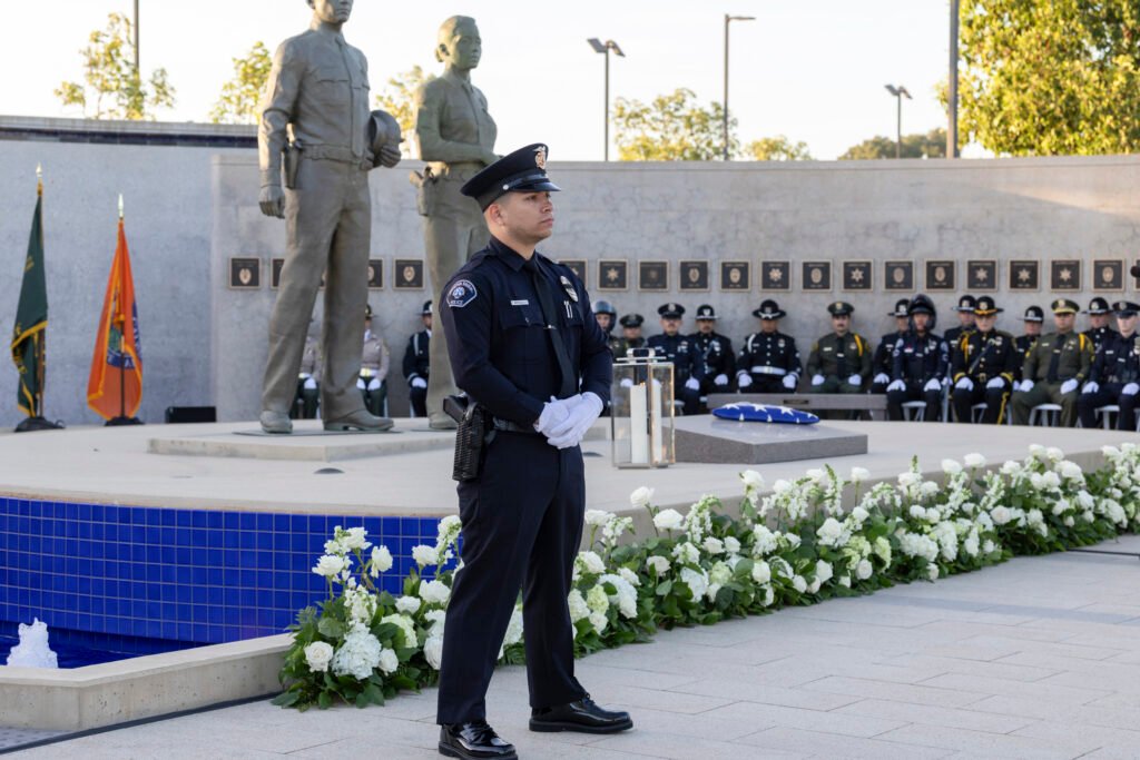 Peace Officers' Memorial in Tustin, 2025