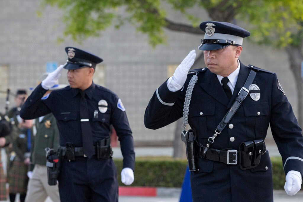 Peace Officers' Memorial in Tustin, 2025